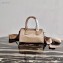 Prada Re-Edition 2005 Nylon Mini Boston Bag 1BB846 Nude 2020