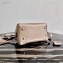 Prada Re-Edition 2005 Nylon Mini Boston Bag 1BB846 Nude 2020