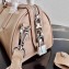 Prada Re-Edition 2005 Nylon Mini Boston Bag 1BB846 Nude 2020
