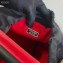 Prada Nylon Bucket Bag 1BE026 Black/Red 2020