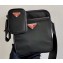 Prada Nylon Bandoleer Cross-Body Bag 2VH112 Black/Red Logo 2020