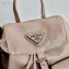 Prada Nylon Mini Backpack Bag 1BH029 Nude 2020