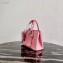 Prada Saffiano Leather Mini Bag 1BA296 Pink 2020
