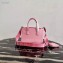 Prada Saffiano Leather Mini Bag 1BA296 Pink 2020