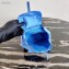 Prada Nylon Mini Backpack Bag 1BH029 Blue 2020