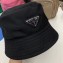 Prada Nylon Cap Hat 1HC137 Black 2020
