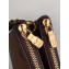 Louis Vuitton Monogram Reverse Canvas Pochette Double Zip Bag M67562 2020