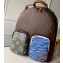 Louis Vuitton Patchwork Backpack Bag Monogram Canvas 2020