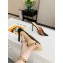 Gianvito Rossi Heel 10.5cm PVC Elle Mules Coffee/Black 2020