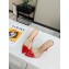 Gianvito Rossi Heel 10.5cm PVC Elle Mules Transparent/Red 2020