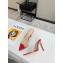 Gianvito Rossi Heel 10.5cm PVC Elle Mules Transparent/Red 2020