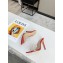 Gianvito Rossi Heel 10.5cm PVC Elle Mules Transparent/Red 2020