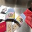 Gucci Slides Sandals Multicolored Pastel with Double G 2020