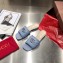 Gucci Slides Sandals Blue with Double G 2020