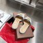 Gucci Slides Sandals White/Dark Blue with Double G 2020