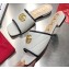 Gucci Slides Sandals White/Dark Blue with Double G 2020