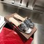 Gucci Slides Sandals Metallic Laminate Silver with Double G 2020