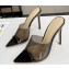 Gianvito Rossi Heel 10.5cm PVC Elle Mules Black 2020
