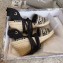 Dior Granville Embroidered Cotton Wedge Lace-up Espadrilles Sandals Black 2020