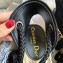 Dior Granville Embroidered Cotton Wedge Lace-up Espadrilles Sandals Black 2020