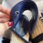Dior Granville Embroidered Cotton Wedge Lace-up Espadrilles Sandals Blue 2020