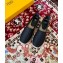 Fendi FF Motif Espadrilles Black 2020