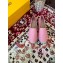 Fendi FF Motif Espadrilles Pink 2020