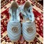 Gucci Double G Espadrilles Sandals Pastel Blue with Grosgrain Lace-up 2020