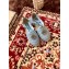Gucci Double G Espadrilles Sandals Pastel Blue with Grosgrain Lace-up 2020