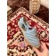 Gucci Double G Espadrilles Sandals Pastel Blue with Grosgrain Lace-up 2020