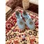 Gucci Double G Espadrilles Sandals Pastel Blue with Grosgrain Lace-up 2020