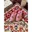 Gucci Double G Espadrilles Sandals Pastel Pink with Grosgrain Lace-up 2020