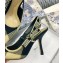Dior Heel 9.5cm J'Adior Slingback Pumps Check Black/Beige 2020