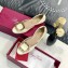 Roger Vivier Chips Ballerinas in Patent Leather Creamy