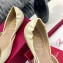 Roger Vivier Chips Ballerinas in Patent Leather Creamy