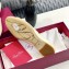 Roger Vivier Chips Ballerinas in Patent Leather Creamy