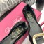 Roger Vivier Chips Ballerinas in Patent Leather Black