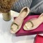 Roger Vivier Chips Ballerinas in Patent Leather Beige