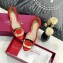 Roger Vivier Chips Ballerinas in Patent Leather Red