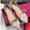 Roger Vivier Chips Ballerinas in Patent Leather Lavender