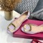 Roger Vivier Chips Ballerinas in Patent Leather Lavender