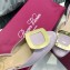Roger Vivier Chips Ballerinas in Patent Leather Lavender