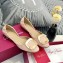 Roger Vivier Chips Ballerinas in Patent Leather Pink