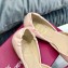 Roger Vivier Chips Ballerinas in Patent Leather Pink