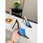 Gianvito Rossi Heel 10.5cm PVC Elle Mules Blue/Black 2020