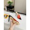 Gianvito Rossi Heel 10.5cm PVC Elle Mules Red/Black 2020