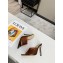 Gianvito Rossi Heel 10.5cm PVC Elle Mules Coffee/Black 2020