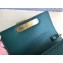 Valentino VSLING Grainy Calfskin Chain Shoulder Bag 0069 Green 2020