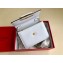 Valentino VSLING Grainy Calfskin Chain Shoulder Bag 0069 White 2020