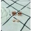 Hermes Pop H Earrings Pink Gold